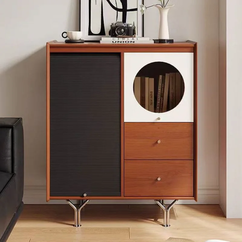 boxwood dining side cabinet integrated tea cabinet storage side cabinet against the wall