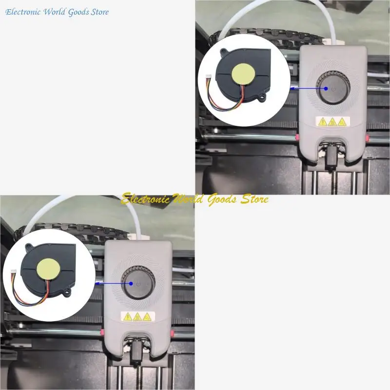 

A3PD охлаждающий вентилятор 3D Printer Part 5015 24V вентилятор с двойным подшипником 51,5x51,5 мм