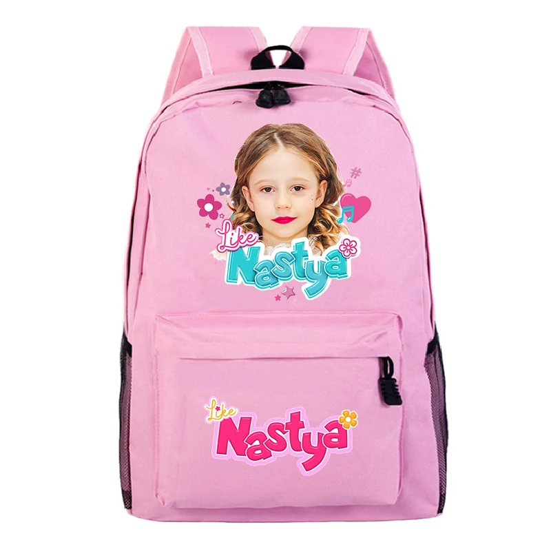 Like Nastya Backpack Lady Laptop Rucksack Cute Girls Travel School Bags For Students Children Bookbag Harajuku Nastya Backpacks