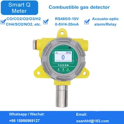 Industrial explosion-proof combustible gas detection alarm commercial natural gas liquefied gas paint alcohol oxygen detector