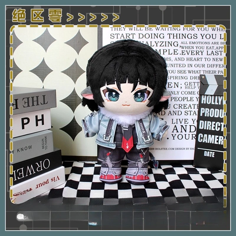 20cm Game Zenless Zone Zero Jane Doe Kawaii Cosplay Cotton Doll With Clothes Anime Dress Up Soft Plushies Toy Figures Fans Gift