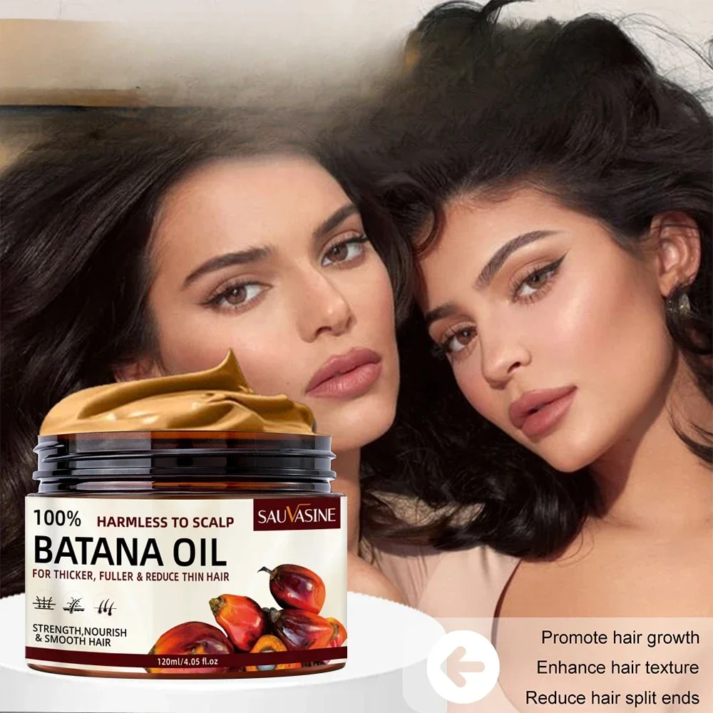 100% Pure Batana Oil Conditioner Natural Treatment Oil Promote Wellness for Treating Loss Anti-Breakage