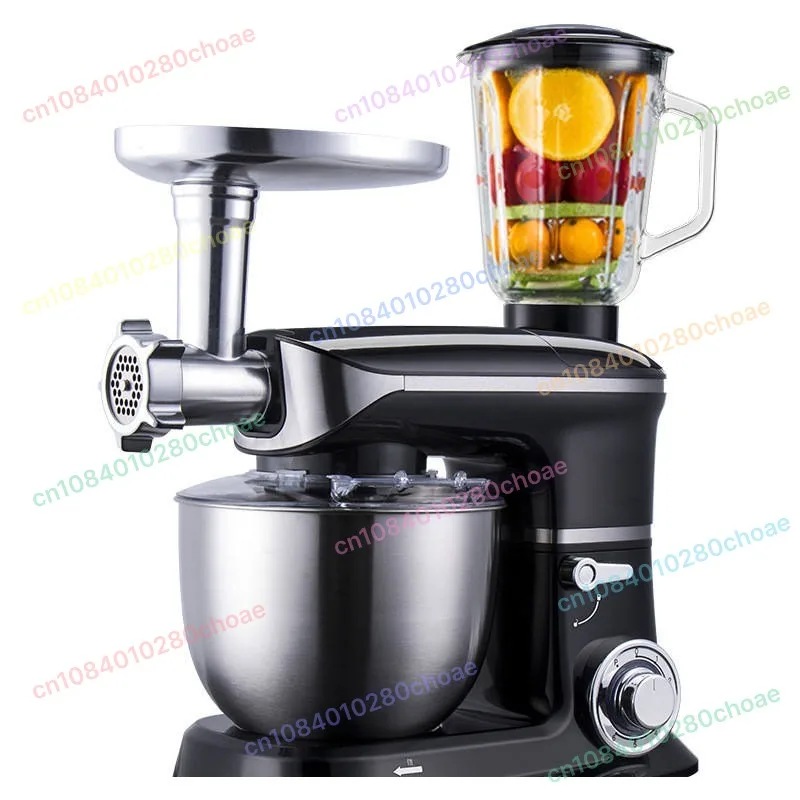 

Multifunction Household Desktop 6.5L Food Processors Egg-Breaking Meat Grinder Cake Flour Dough Blenders Mixers