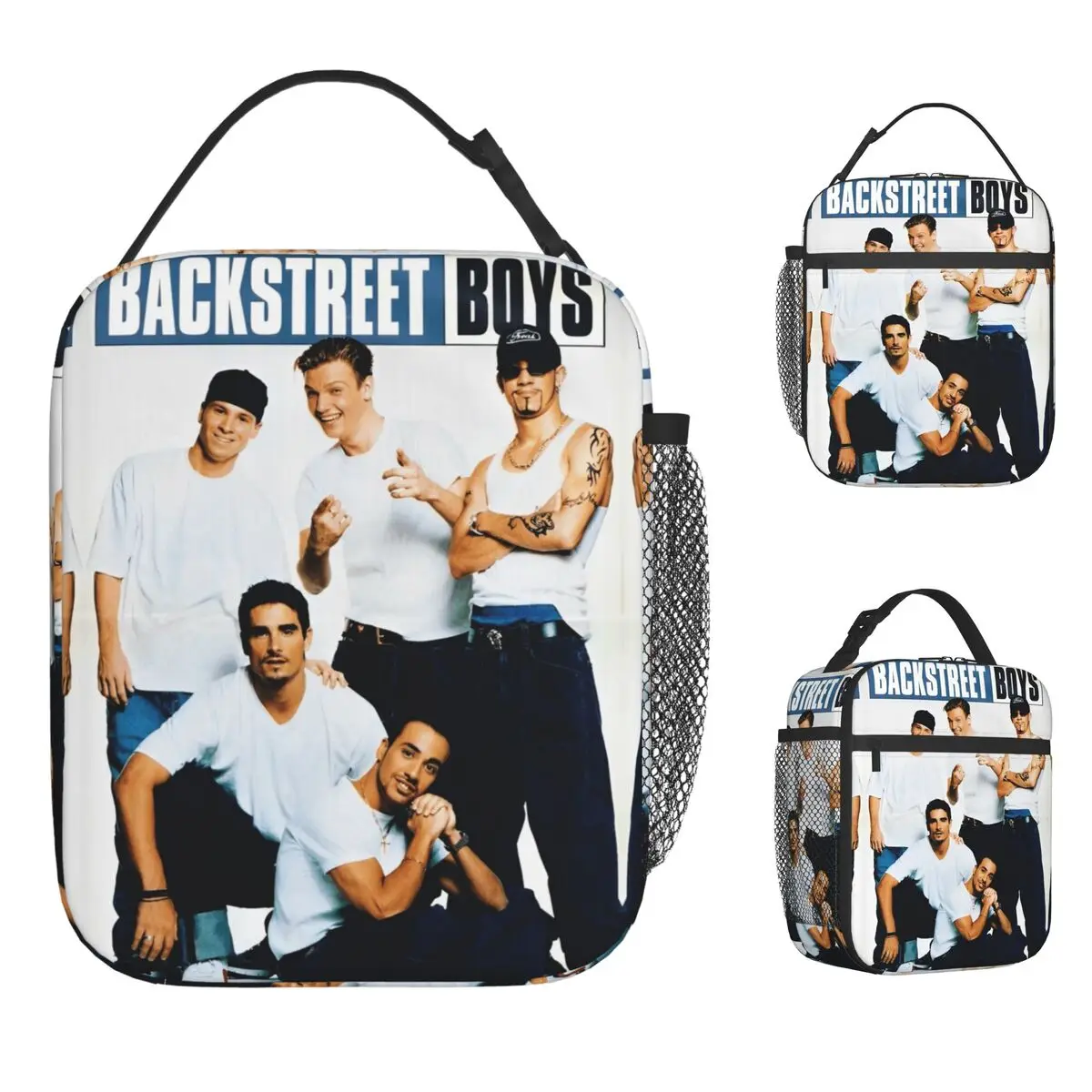 

BSB Backstreet Boys Band Сумка для обеда Дорожный ланч-бокс для мужчин Досуг Дизайнерские термосумки для обеда Оксфорд Портативная сумка-холодильник