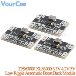 5pcs/1pc XL63000 자동 전압 스텝 업 다운 전원 모듈 TPS63000 리튬 배터리 안정화 부스트 벅