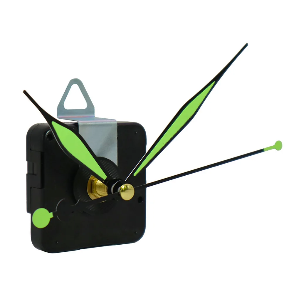 DIY Quartz Clock Movement Parts Essential Tools for Wall Clock Repair with Luminous Hands and Repair and Replacement