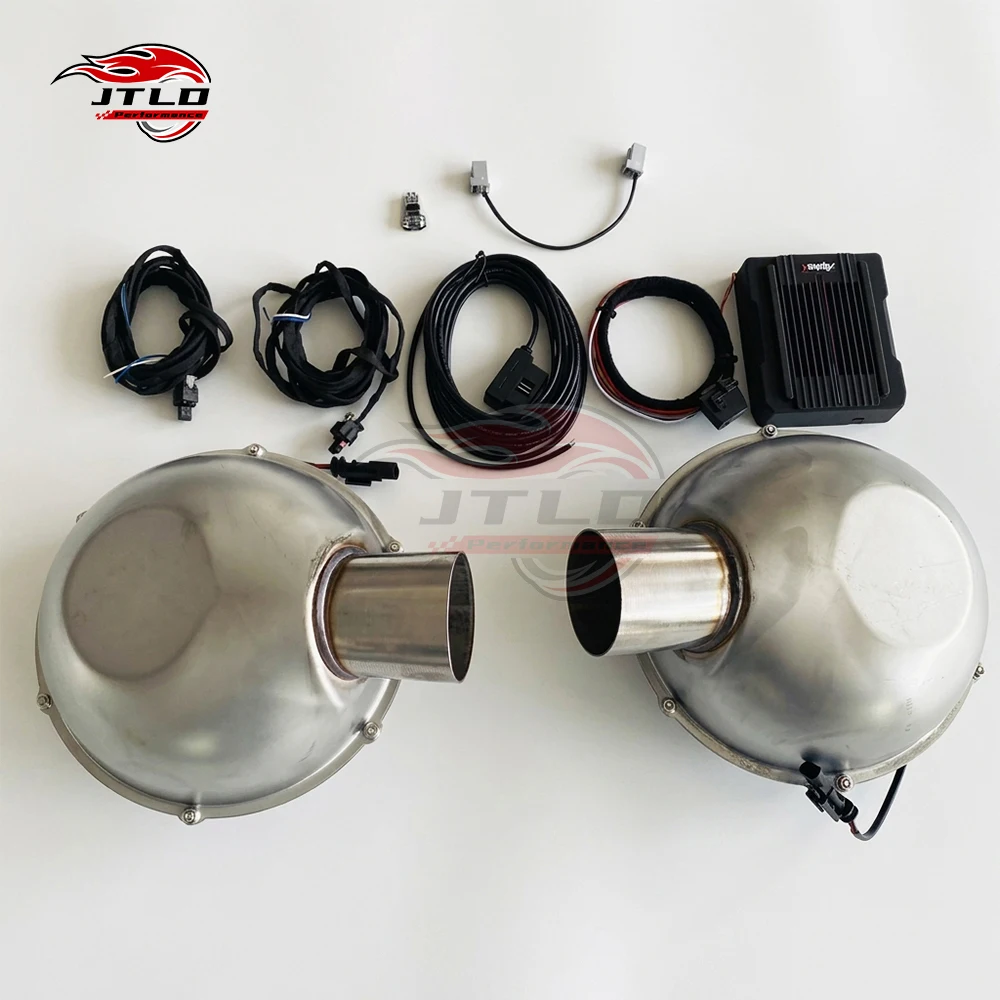 Car Universal Electronic Active Exhaust Sound Booster Pro Two Speaker + Smartphone Control Other