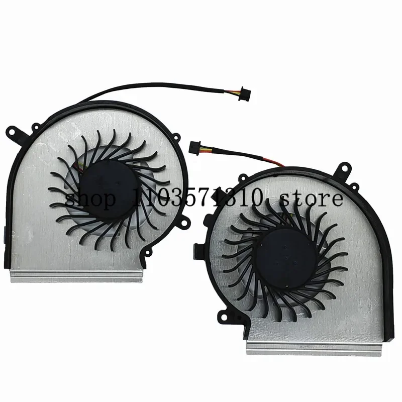 New CPU GPU Cooling Fan for MSI 3-PIN GE62 GV62 GE72 PE60 PE70 GL62 PAAD06015SL N303 N318 DFS470805WL0T DFS470805CL0T FH18 FH19