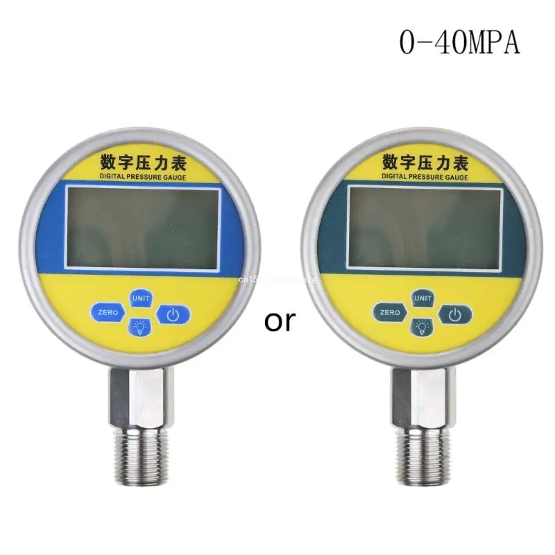 Digital Hydraulic Pressure Gauge High Pressure Gauge Air Compression Dropship