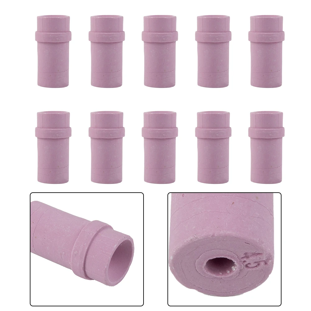 10Pcs Sandblaster Ceramic Nozzle Tip Air Siphon Sand Blasting Nozzle Blasting Tool Replacement 4.5mm 5mm 6mm 7mm