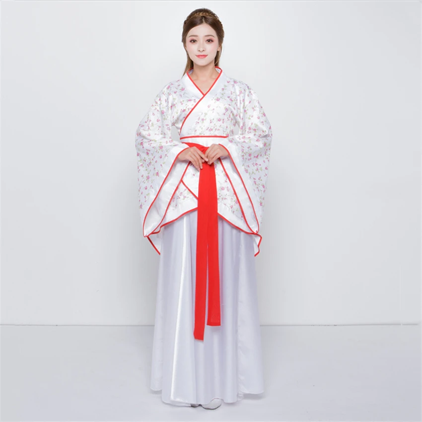 Vestido Hanfu tradicional chino para mujer, trajes de baile elegantes, ropa de fotografía de rendimiento Cheongsam Retro de la antigua dinastía Tang