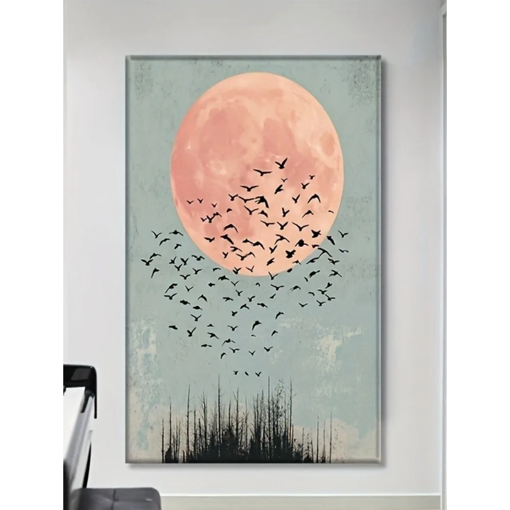 

500/1000/1200/2000PCS Puzzle Modern Style of Sun and Bird Jigsaw DIY Creative Decompression Toys Suitable for Art Enthusiasts