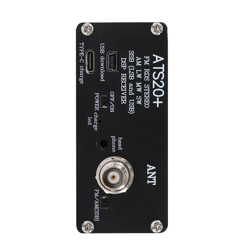 ATS-20+ Plus V2 SI4732 SDR Radio Receiver With OLED Display FM AM SW SSB USB Rechargeable-VVNB