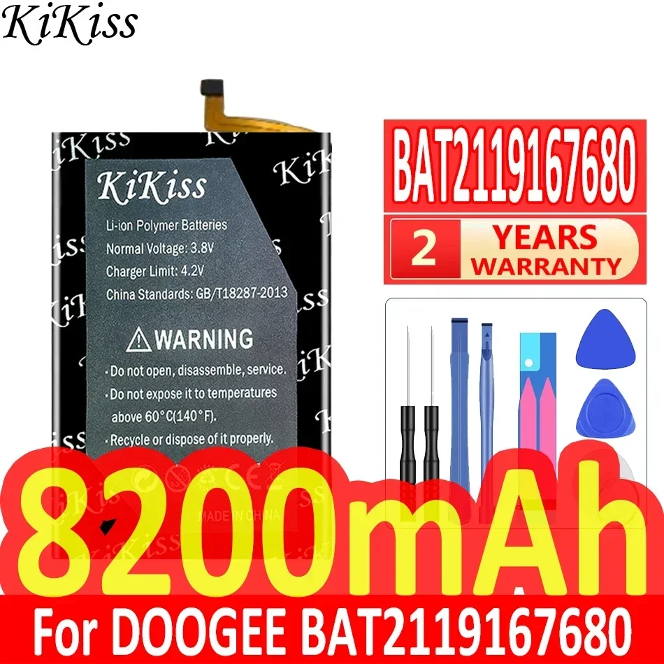 

Аккумулятор KiKiss 8200 мАч для DOOGEE BAT 2119167680