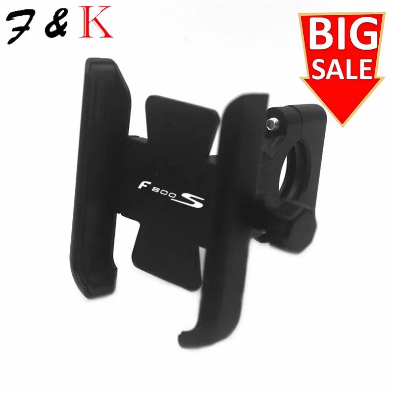 

Hot Deals Motorcycle Mobile Phone Holder Fit For F800S F800 S F 800S Handlebar Mirror Phone GPS Stand Bracket