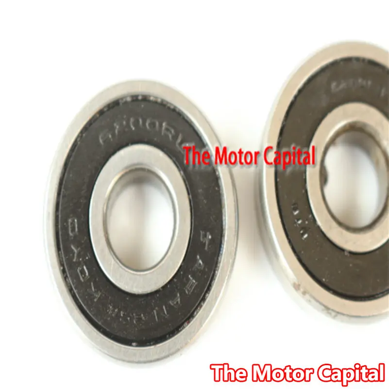 Free Shipping 2Pc 6000RS Metal Shields Bearing 6000 2Z Bearings 6000ZZ 10x26x8mm FOR 49CC MINI MOTOR/BIKE