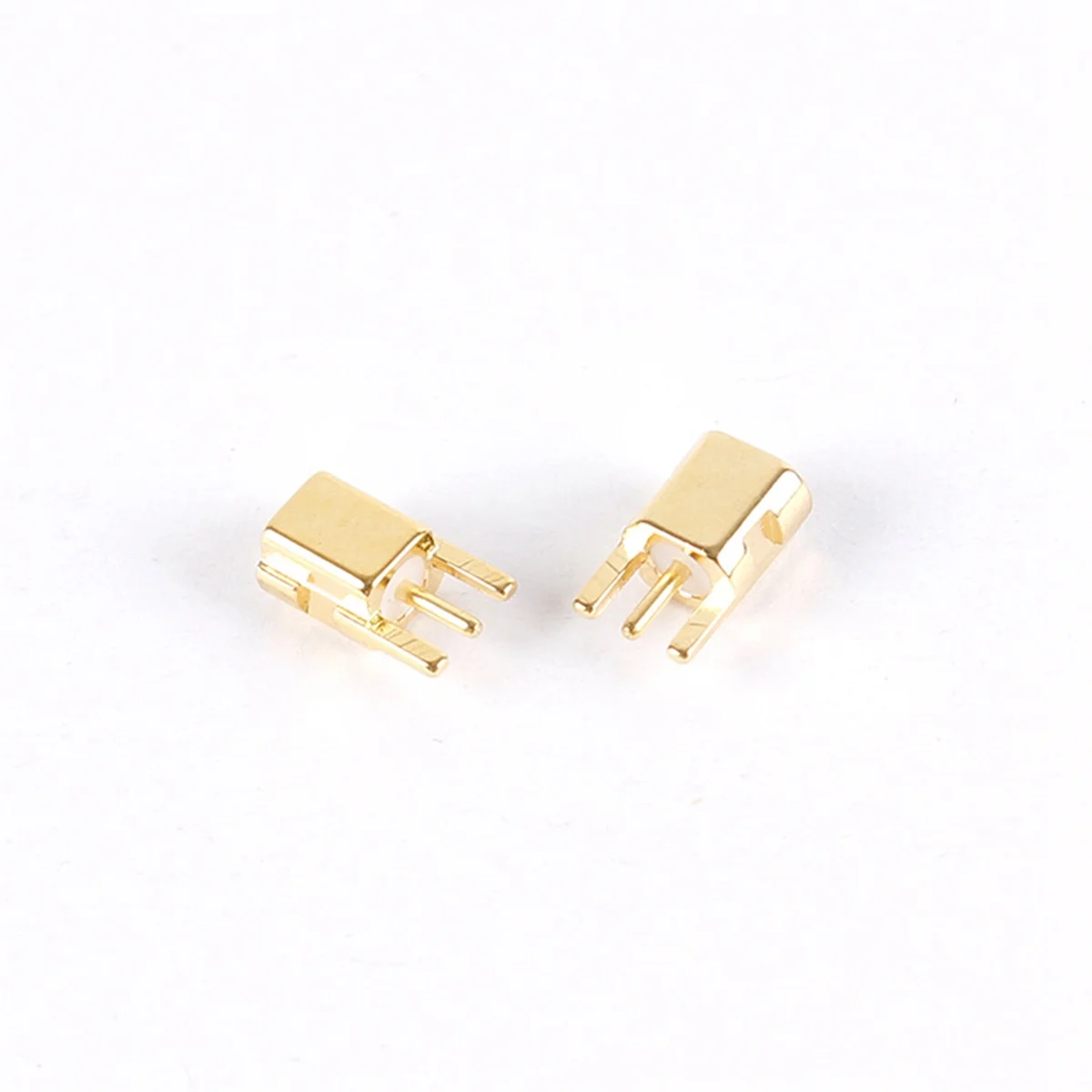 10Pc Earphone Pin Plug mmCX Female Connector PCB Mount 3 Pins mmCX Connector for Shure SE535 SE425 SE315 SE215 Earphones