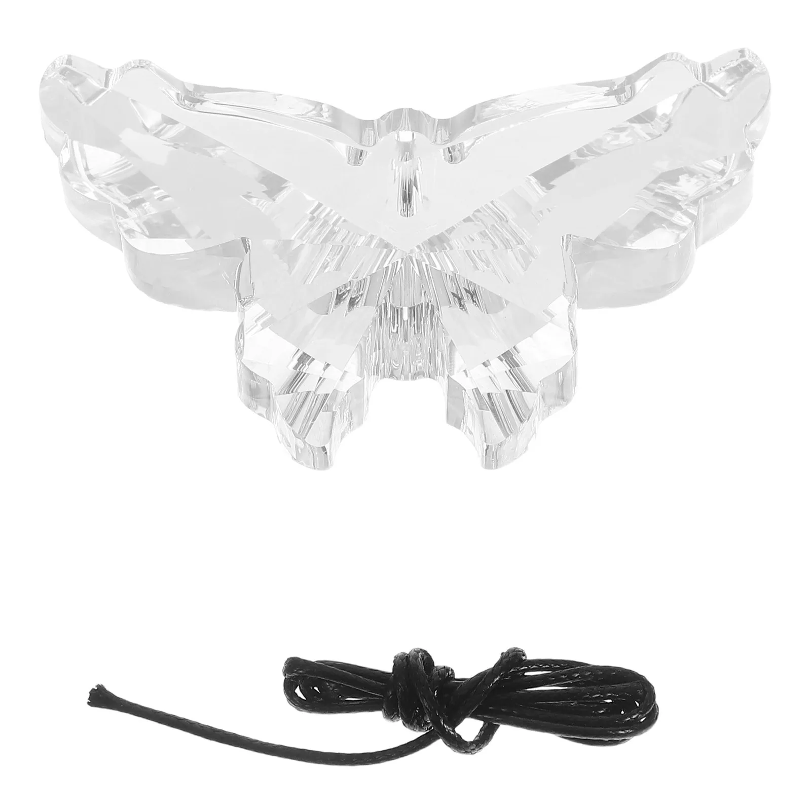 

Colorful Crystal Butterfly Hanging Decoration Sun Catcher for Window Garden Patio Decorative Outdoor Glass Pendant