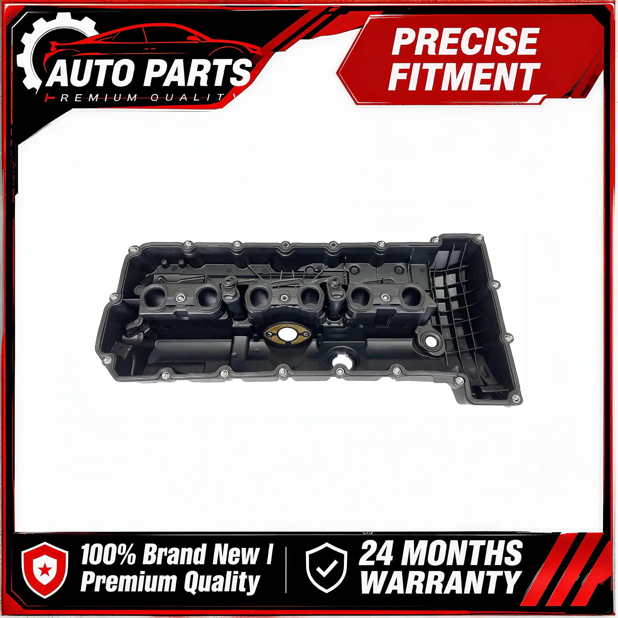 Fit For BMW 128i 328i 328xi 528i 528xi X3 X5 Z4 E70 E82 E90 F10 N52 N51 3.0L Engine Valve Cover 11127552281