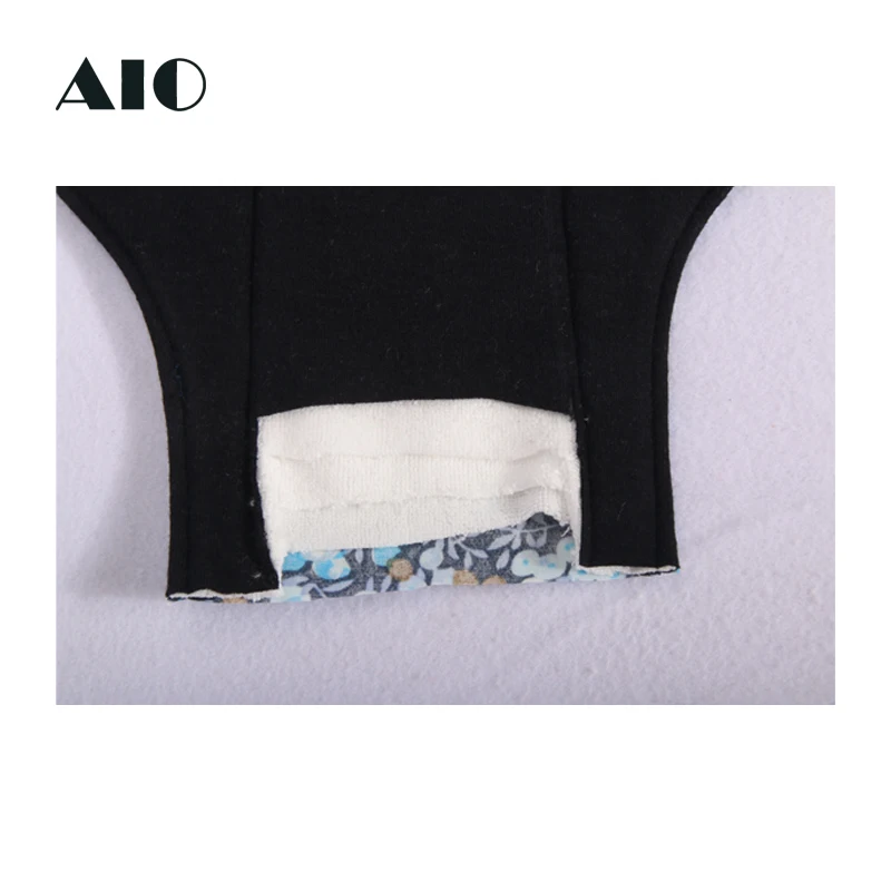 [AIO] 1pc M Size Reusable Women\'s Menstrual Pad in Period Washable Feminine Heavy Flow Hygiene Towel Breathable Sanitary Gasket