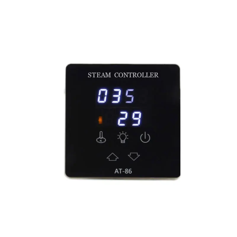 

Wet steamer Touch screen controller Sauna equipment LCD control Small panel