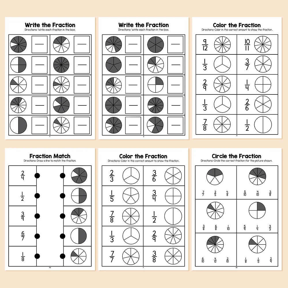 Imagem -03 - Aritmética Workbook Aprendizagem Ensinando Aids para as Grades 34 Escola Primária Math Cognitive Training Livro de Exercícios