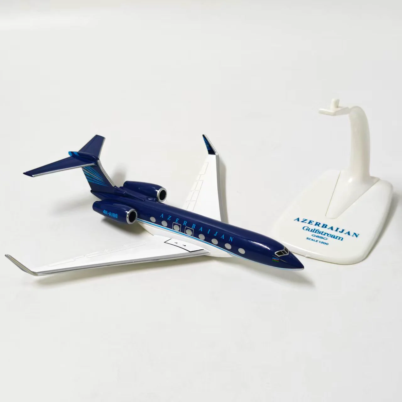 Gulfstream G650 アゼルバイジャン 1/200スケール 1:200 Scale New Release 16cm Gulfstream G650 Azerbaijan Airlines