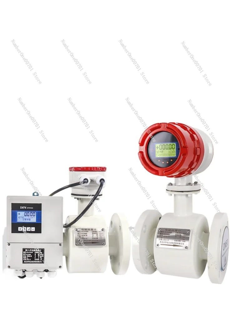 Digital Display Pipeline Type High Precision Sensor Sewage Tap Water Intelligent Explosion-Proof