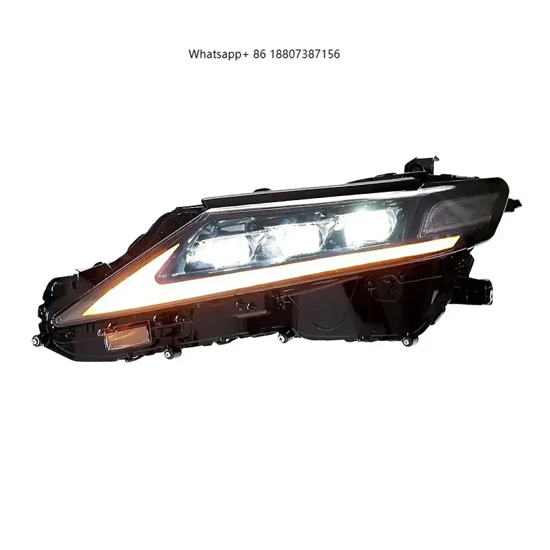 

FT Car Lights forToyota 8th Gen Camry Headlights 2018-2023 LED Projetor Headlamp Daytime Running Light Automotive Accessories