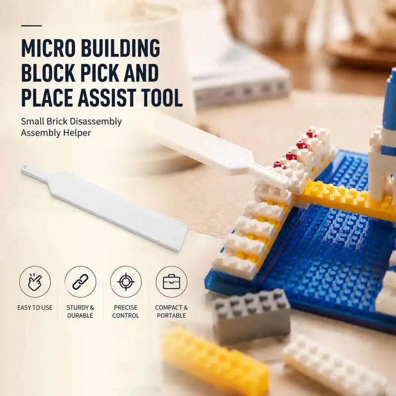 Micro Building Block Pick And Place Assist Tool Small Brick Disassembly Assembly Helper