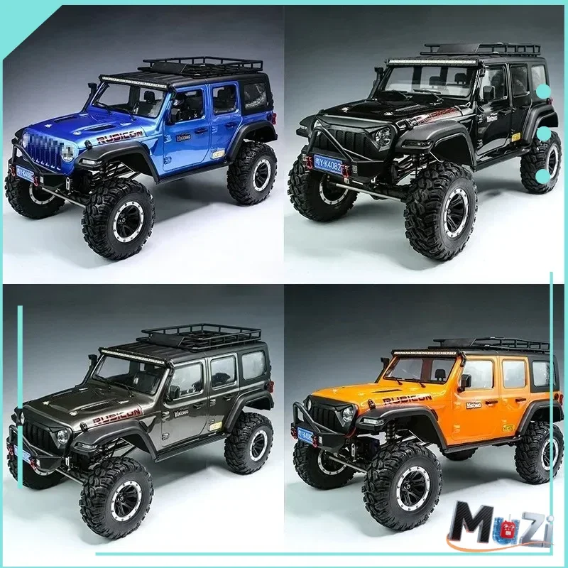 YK4082 1/8 4wd Rtr 2.4g Electric Rc Climbing Car Professional Four-wheel Drive Door Bridge Differential Lock Off-road Vehicle