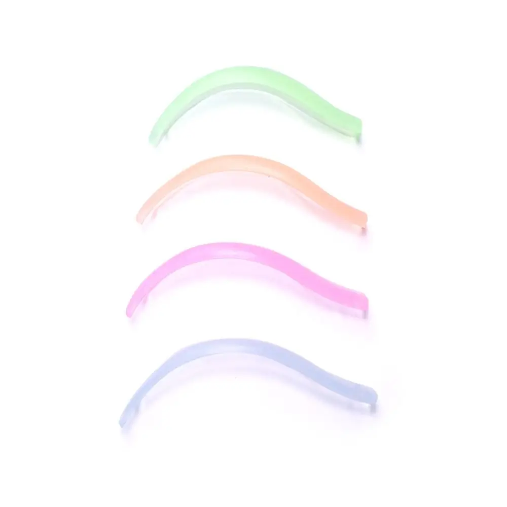 اكسسوارات ماكياج سيليكون رمش بيرم الوسادة قابلة لإعادة الاستخدام 4 أحجام رموش رمش تمديد قضيب أدوات ثلاثية الأبعاد رموش بكرة الشعر