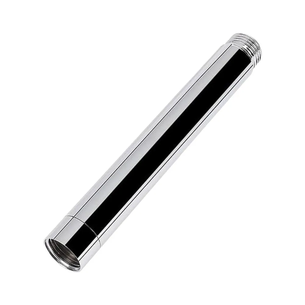 Stainless Steel Shower Extension Rod for Customizing Handheld Shower Head Location Without Tools or Installation