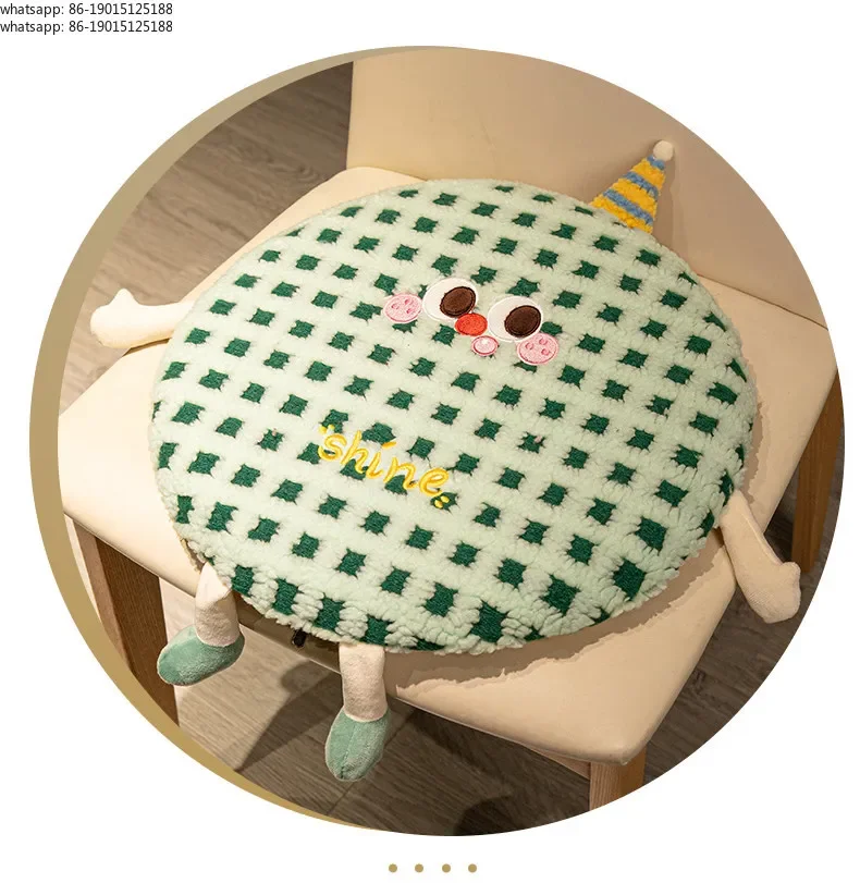 Round memory cotton seat cushion fart cushion office chair sedentary living room futon tatami bay window cushion