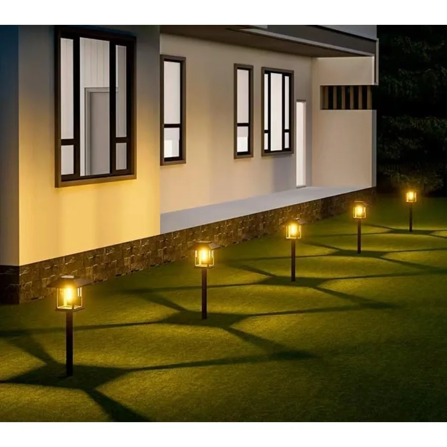 

Solar Pathway Lights Outdoor 12 Pack Waterproof Solar Garden Lights with Auto On Off Ideal for Garden Yard Pathway Patio Drivew