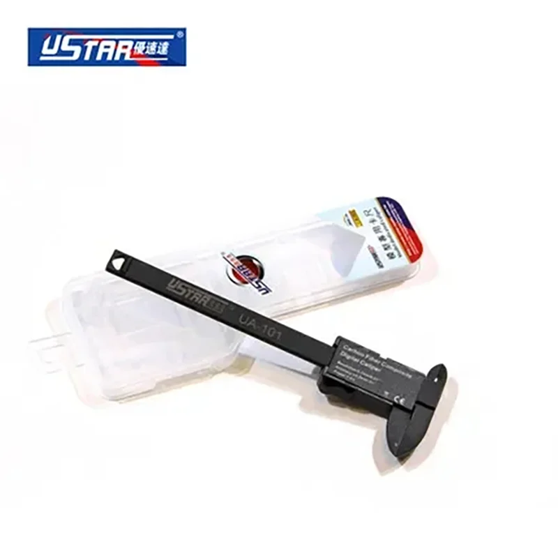 Ustar UA-90101 0~100m Model Carbon Fiber Electronic Digital Display Vernier Caliper Measuring Model Tools for Model Kits DIY