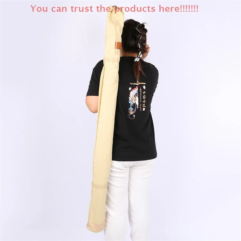 

Сумка для рыболовного зонта, складная портативная удочка, сумка большой вместимости, утолщенная холщовая сумка для удочки, аксессуары для рыболовных снастей