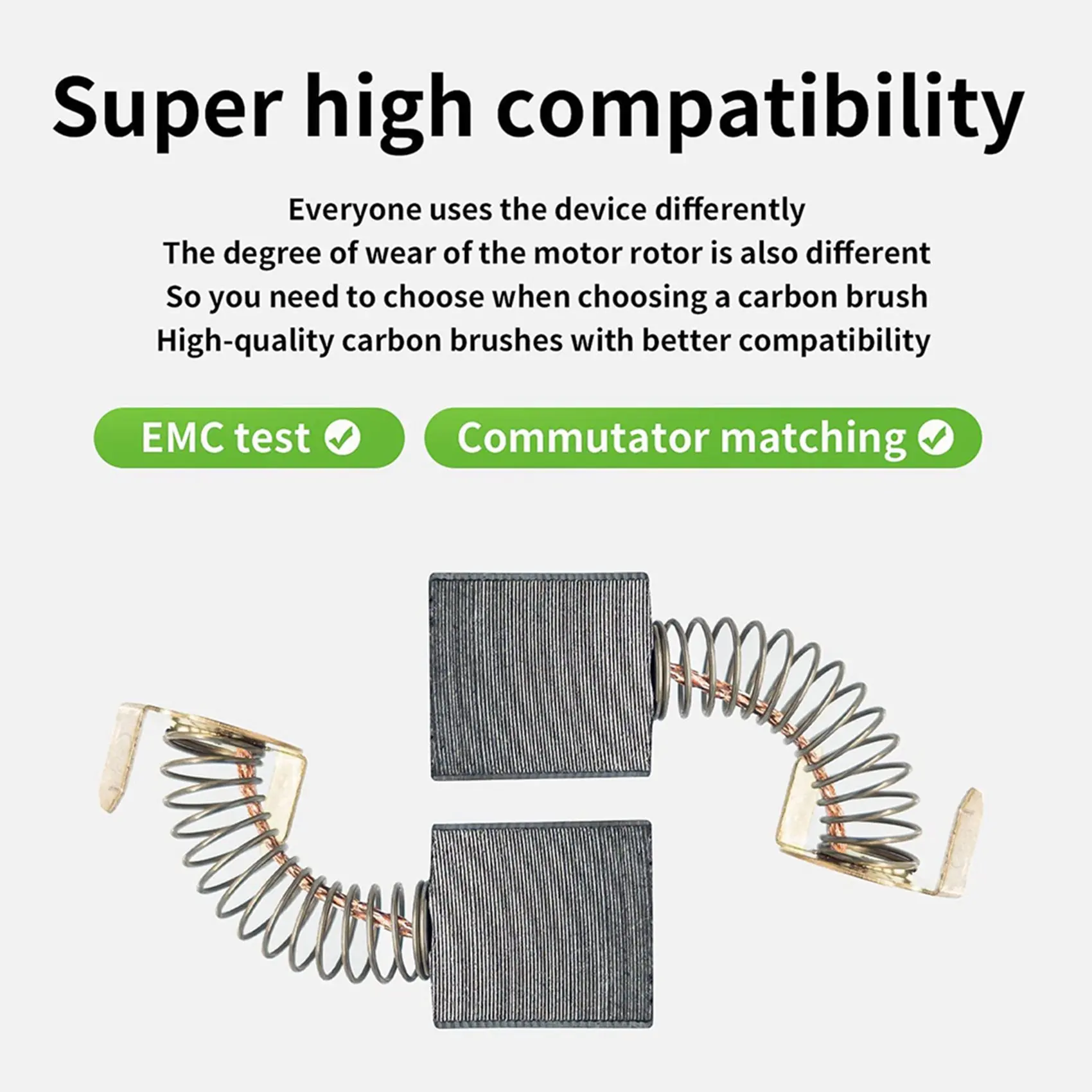 

ABSE-2X Carbon Motor Brushes Compatible For D24000/DW713 Miter Saw,Sliding Table Saw,Electric Power Tool Part