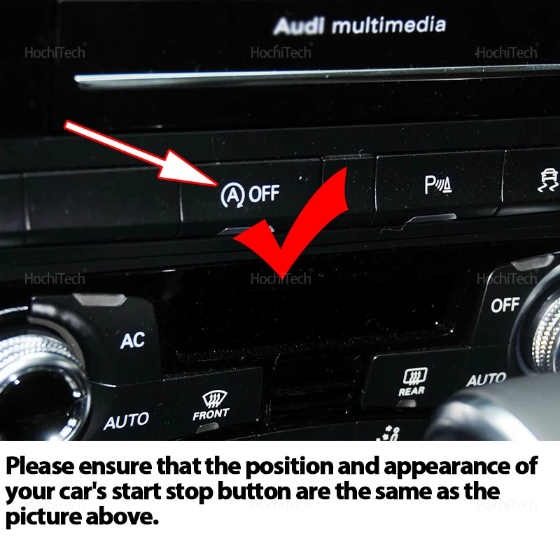 نظام إيقاف تشغيل المحرك التلقائي إيقاف التوصيل والتشغيل إيقاف التشغيل التلقائي لأودي Q5 SQ5 8R 2012 2013 2014 2015 2016 2017