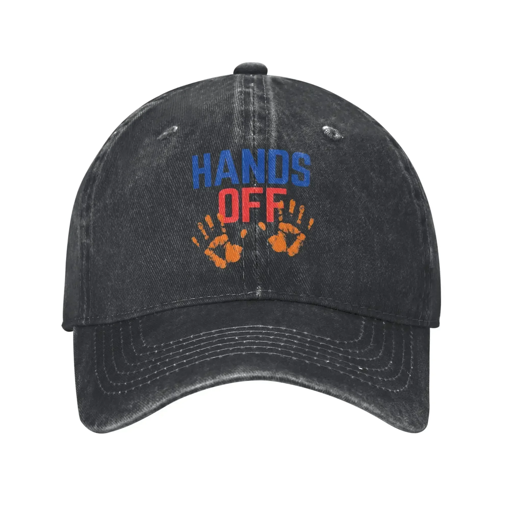 Hands Off Resist Baseball Cap Outfits For Unisex Adjustable Trucker Hats