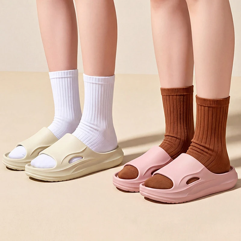 2026 Sommer Dicke Sohle EVA-Slipper für Damen – Bequeme, rutschfeste Strand-Flip-Flops, leichte, weiche Sohle, Partner-Hausschuhe – Detail 4