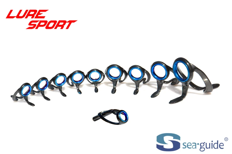 SEAGUIDE Heavy Duty 13-teiliges 11-teiliges 10-teiliges 8-teiliges Guide-Set HBXRESG-4 20 Salzwasser-Bootsruten-Bausatz Reparatur-DIY-Zubehör – Detail 2