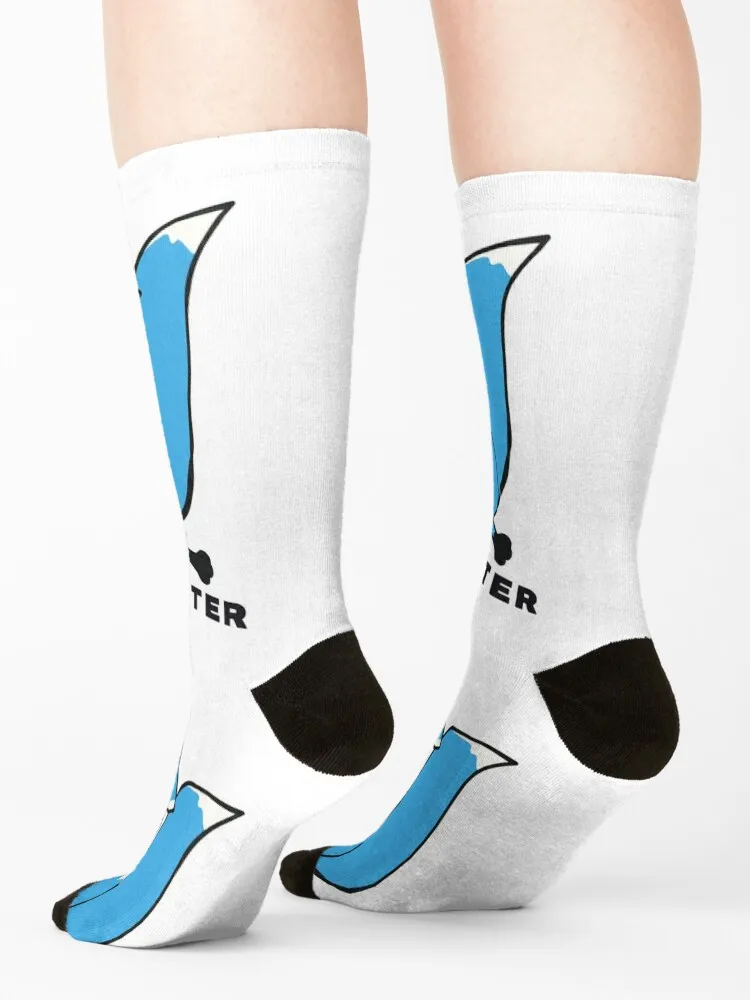 جوارب Leicester City Blue Fox Socks أحذية أنيمي للأطفال هيب هوب للنساء والرجال #4