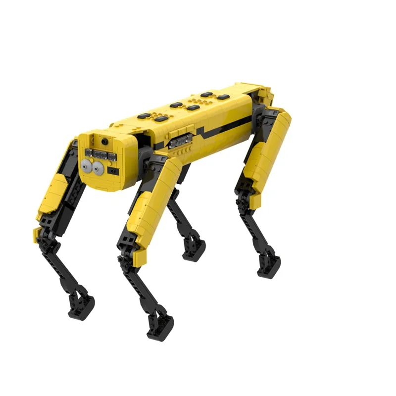 MOC บอสตัน Dynamics Spot หุ่นยนต์ Building Block alpha dog กิจกรรมหุ่นยนต์ประกอบอิฐของเล่นเด็กของขวัญวันเกิดเครื่องประดับ