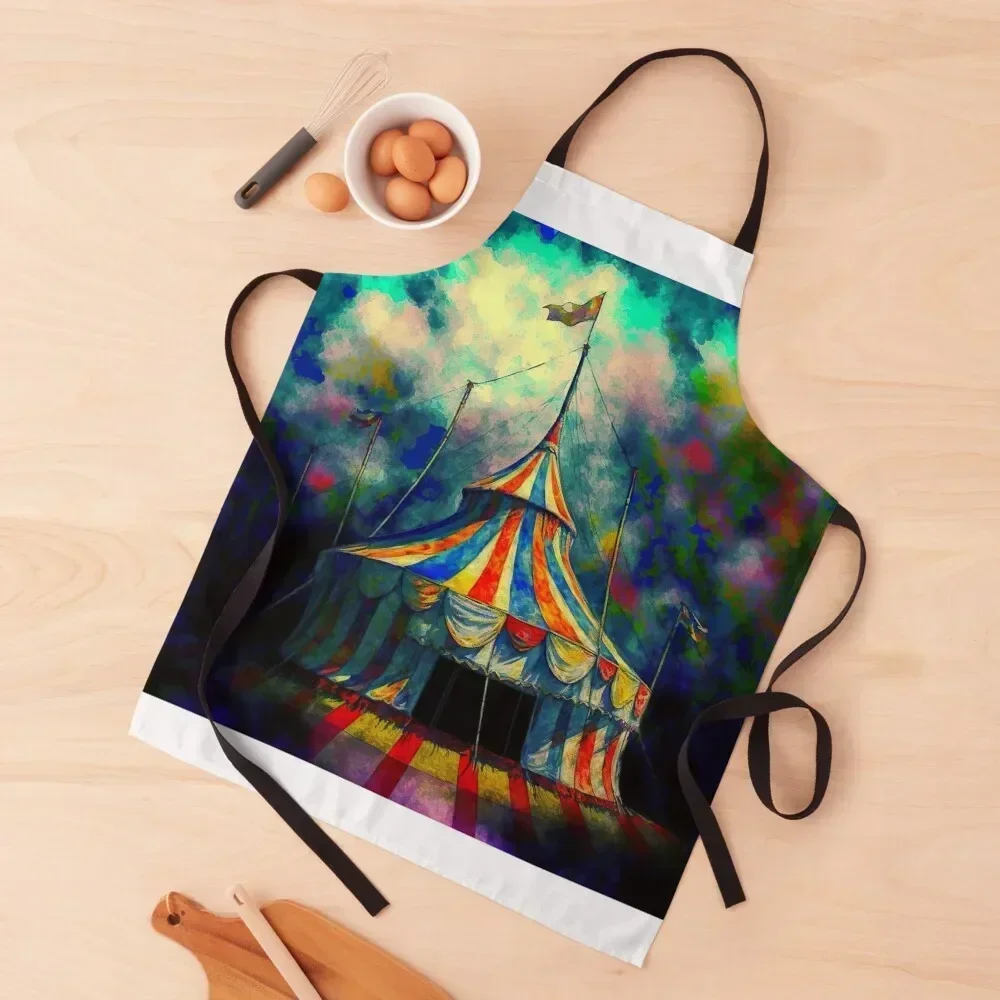 

Artists x Circus Tents Monet Apron Kitchen And Household Goods For Man Haircut japanese style painting Apron