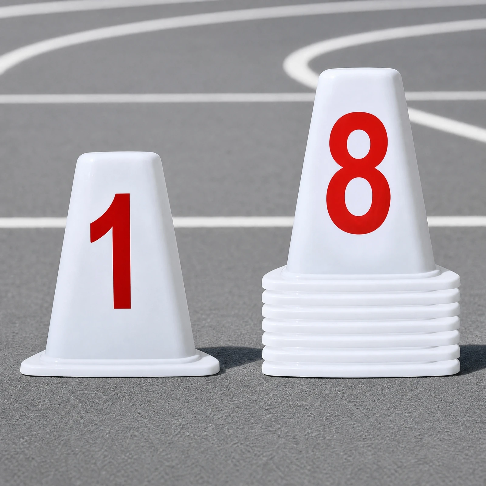 8-pieces-de-marqueurs-de-ligne-triangulaires-en-abs-haute-visibilite-numerotes-marqueurs-de-ligne-d'athletisme-legers-pour-les-organisateurs-d'evenements-de-course