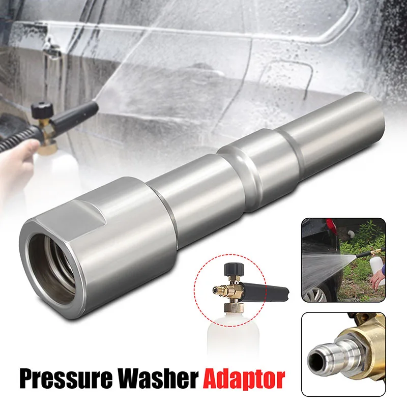 Reliable Stainless Steel Quick Release Adapter for Nilfisk KEW Alto Pressure Washer Total Length 83mm/3 3inches (Approx )