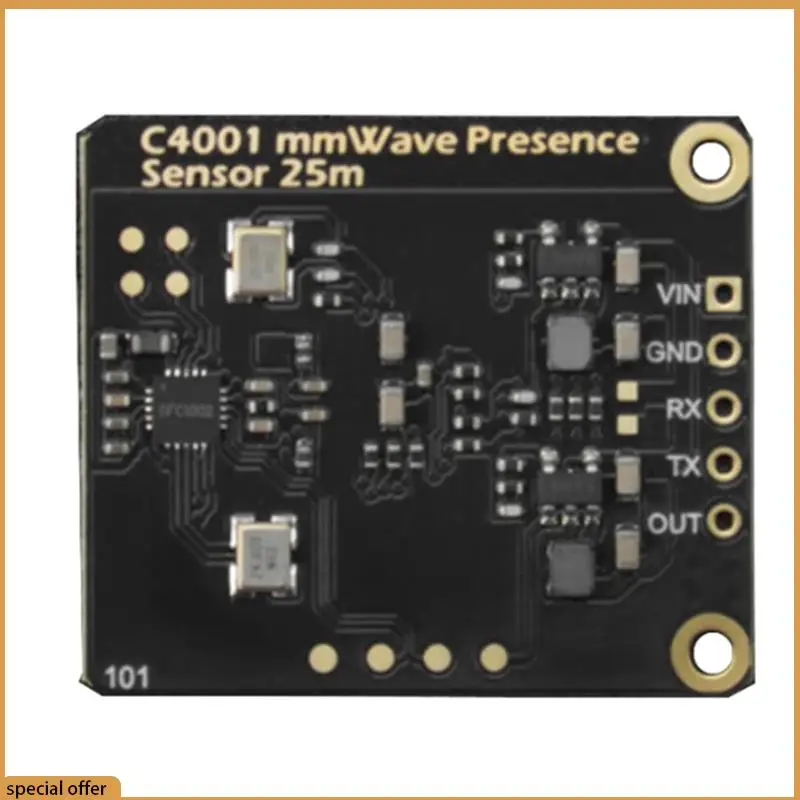 A68Z Mmwave C4001 24 GHz Sensor für Echtzeitüberwachung, Tracking-Geschwindigkeitserkennungssensor