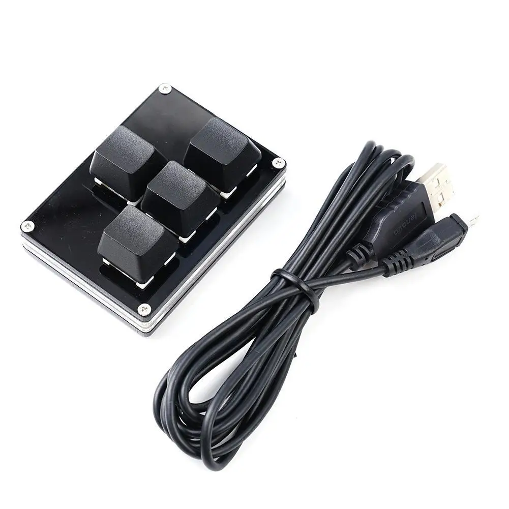 4 keys Mini Keypad Red Switch Programmable Gaming Mechanical Keyboard USB Custom Keyboard For PC Laptop