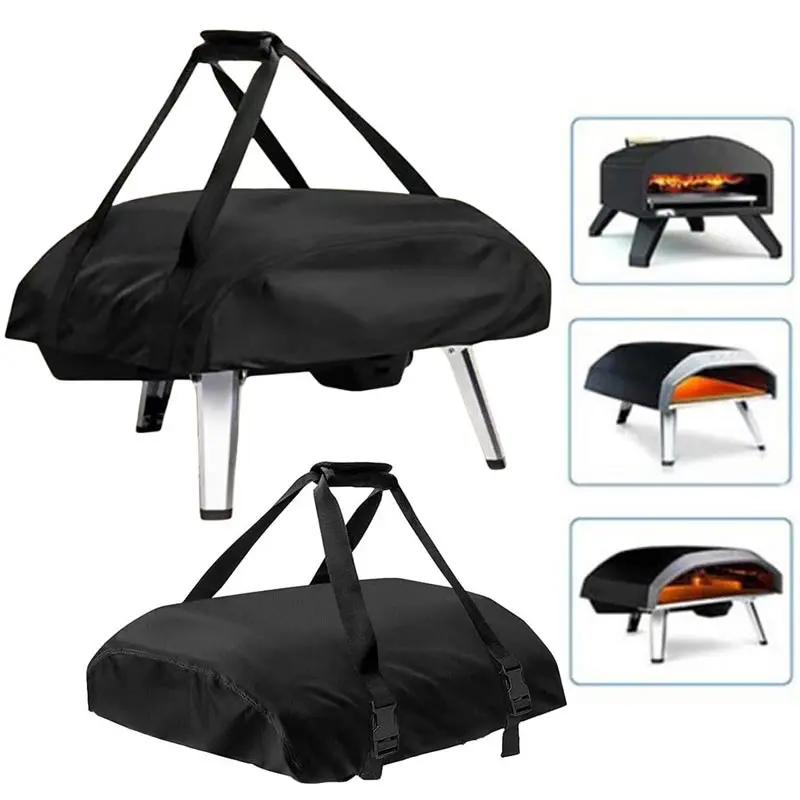 210D Outdoor Pizza Oven Cover Compatible with Ooni Koda 12/16 - Sunscreen Dustproof Waterproof Grill Case BBQ Accessory